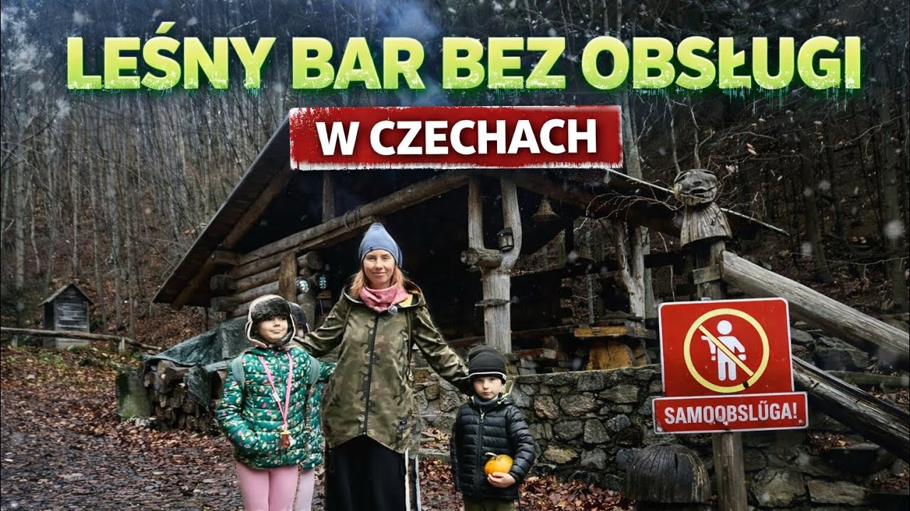 Leśny bar bez obsługi w Czechach 🌲🍺 | Samoobsługowy bar w środku lasu