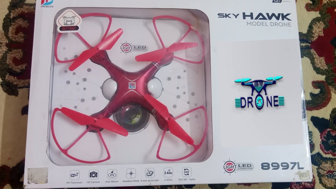 Remote Control Drone Unboxing ( Sky Hawk ) Drone