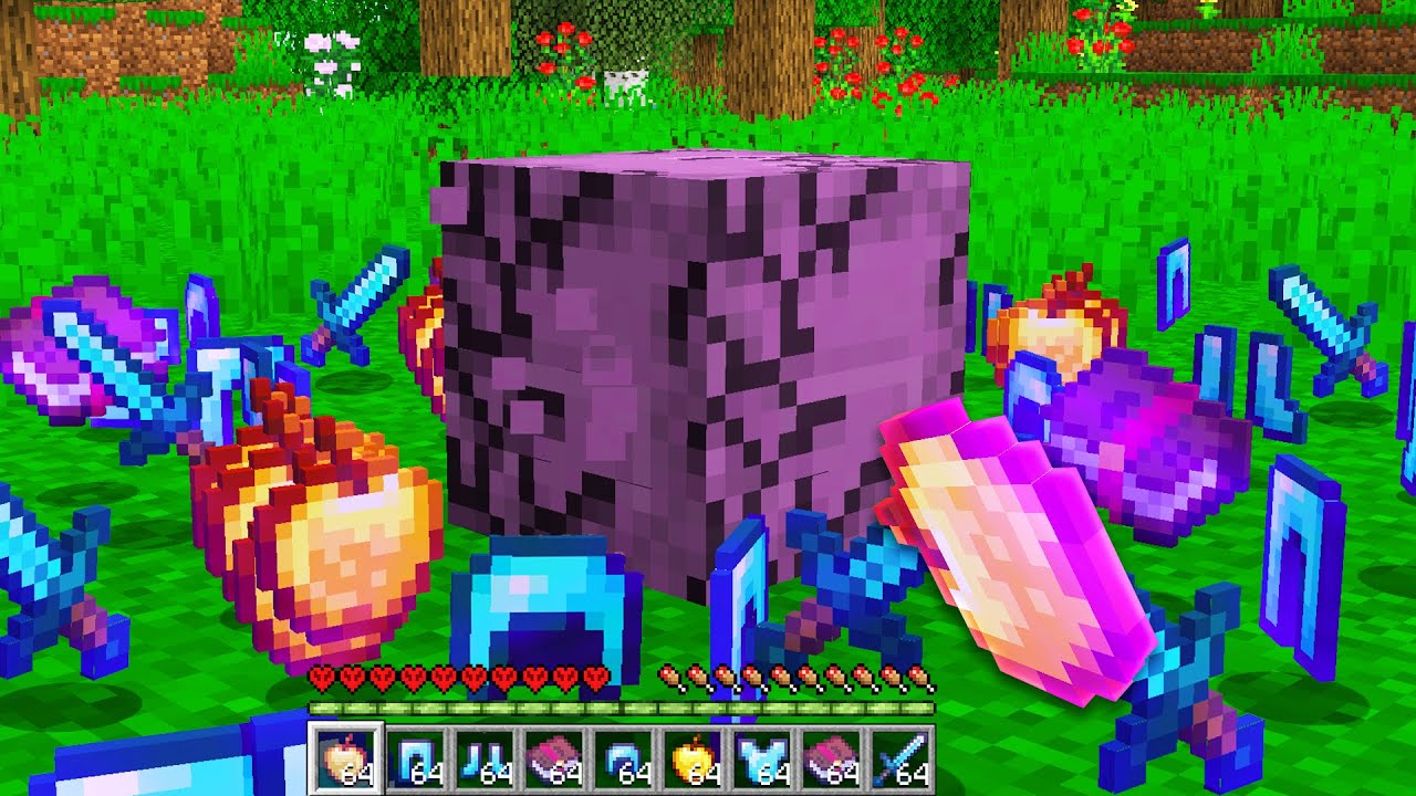 Minecraft UHC but every drop is RANDOM...again!