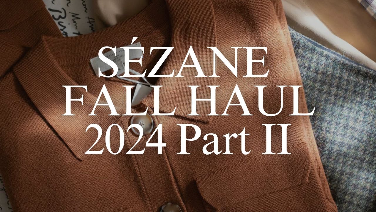 SEZANE Fall 2024 Haul pt. 2 | MORE Fall Outfits!