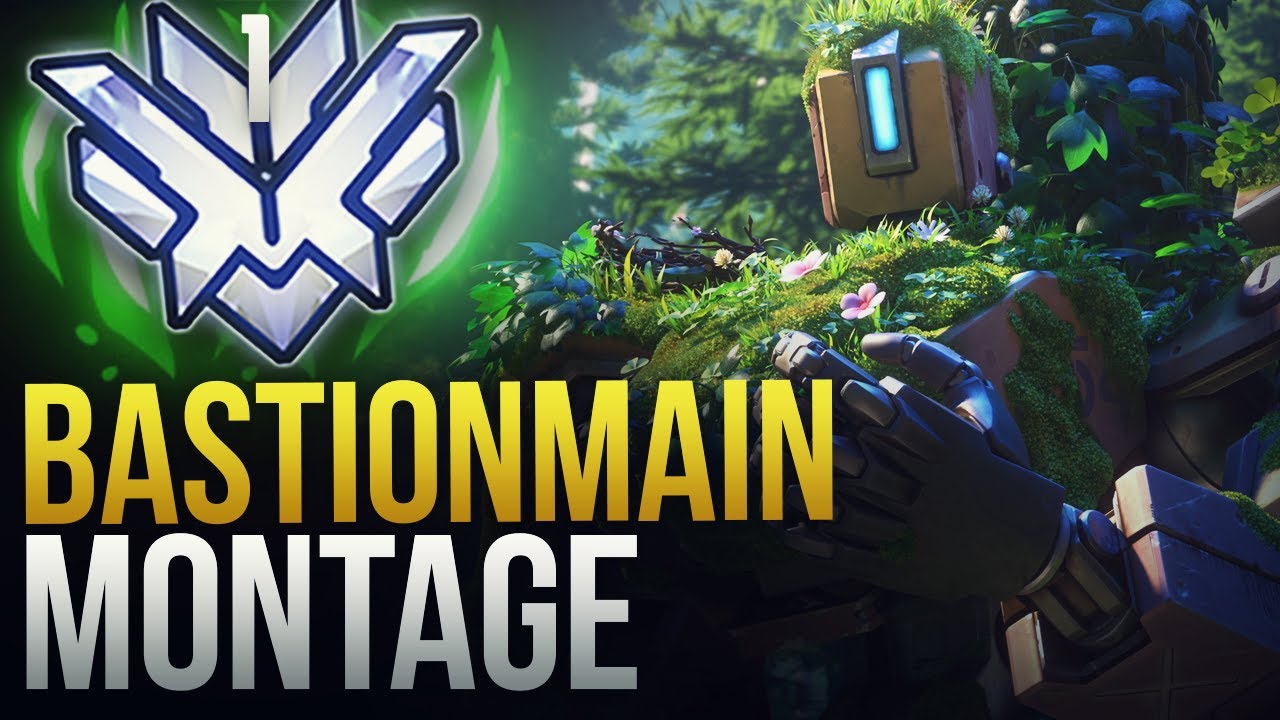 BASTIONMAIN - RANK 1 BASTION GOD - Overwatch Montage
