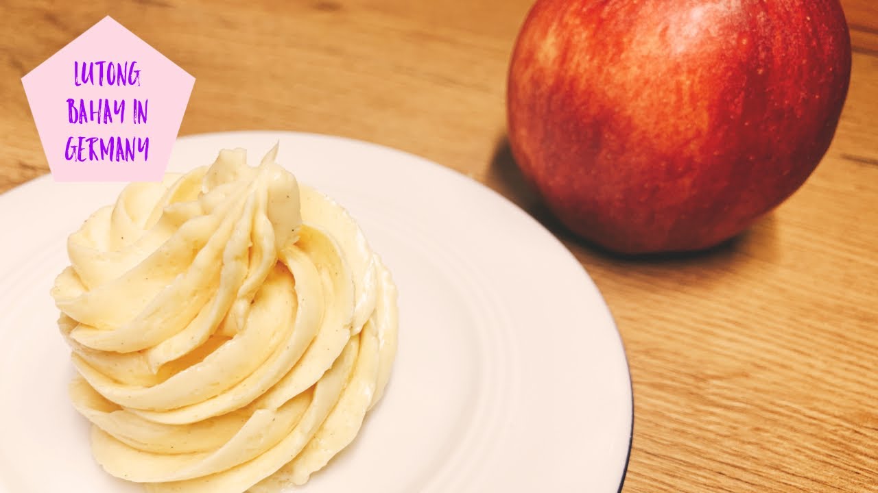 Stable Apple Buttercream Frosting With Real Apple and Cinnamon | Apple Buttercream Icing