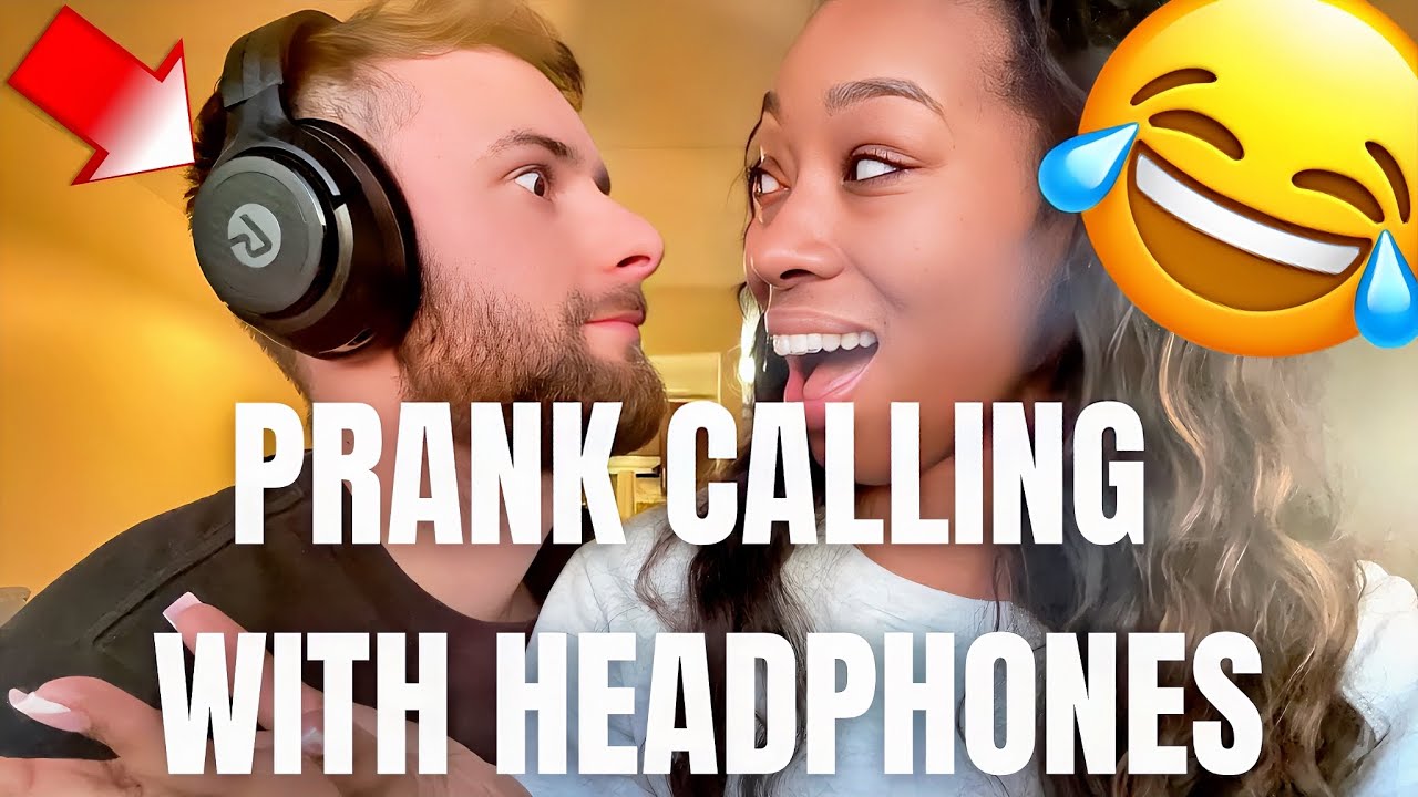 Headphones Prank Phone Call Challenge: pt 2 Husband Tells Me What to Say (PRANK)