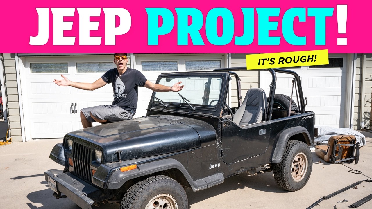 My Jeep Wrangler YJ is Finally Getting Some Attention!