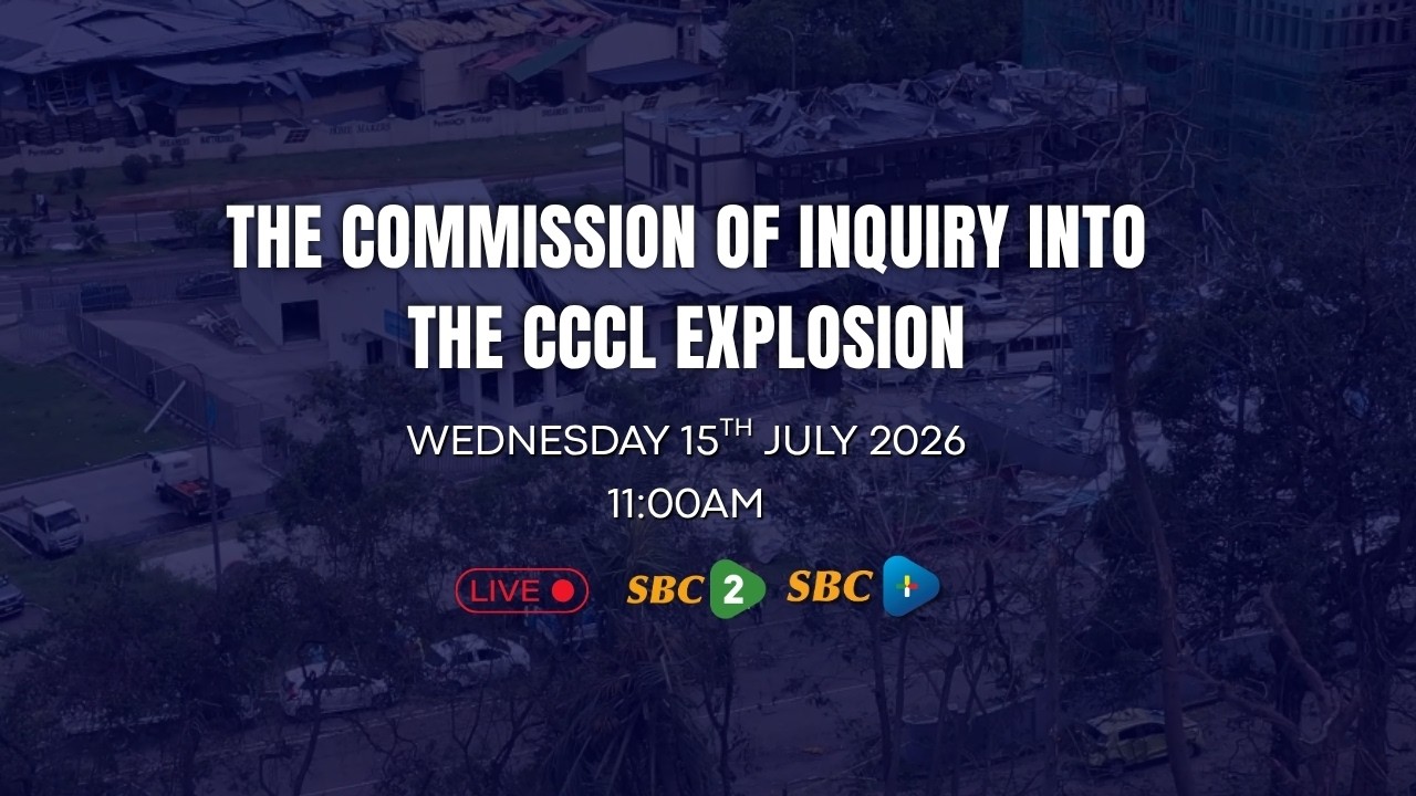 SBC LIVE | THE COMMISSION OF INQUIRY INTO THE CCCL EXPLOSION-PART 2-15.07.2026