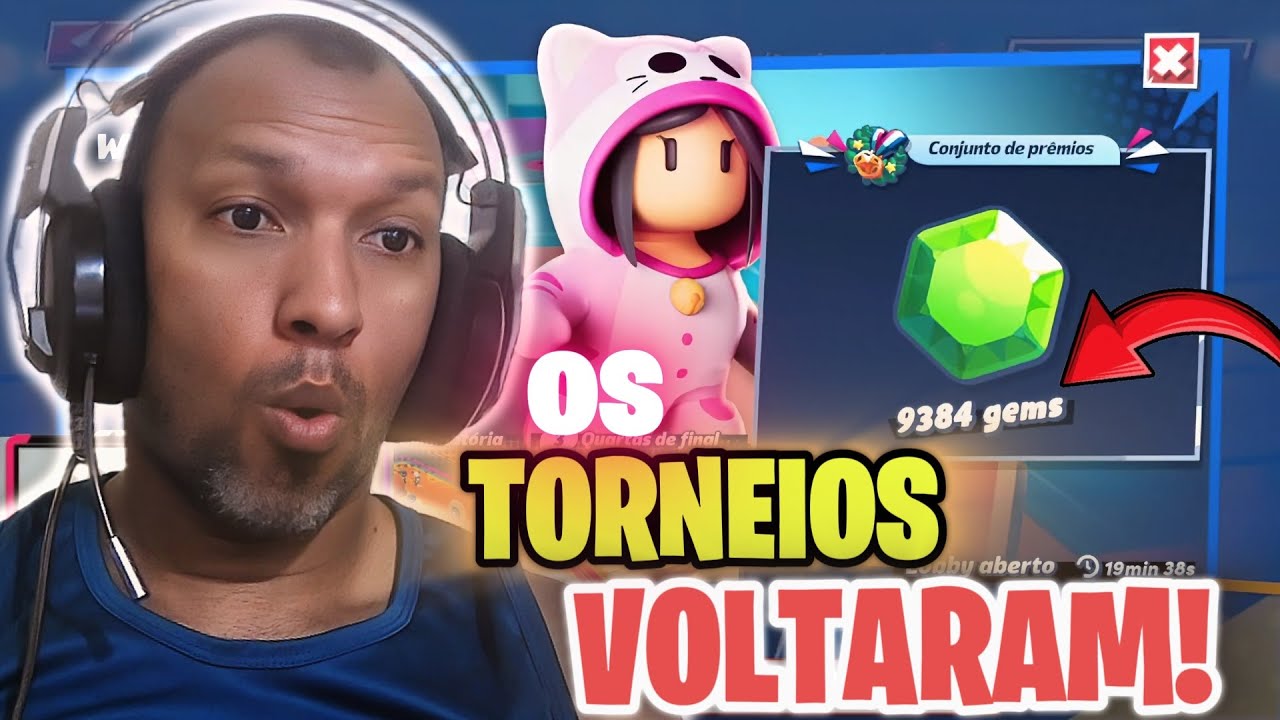 CLICA AQUI! AGORA &Eacute; OFICIAL &mdash; OS TORNEIOS VOLTARAM no STUMBLE GUYS! 💎🔥