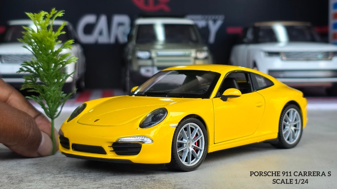 HD Miniature | Porsche 911 Carrera S 1/24 Scale Official Licensed Diecast Model