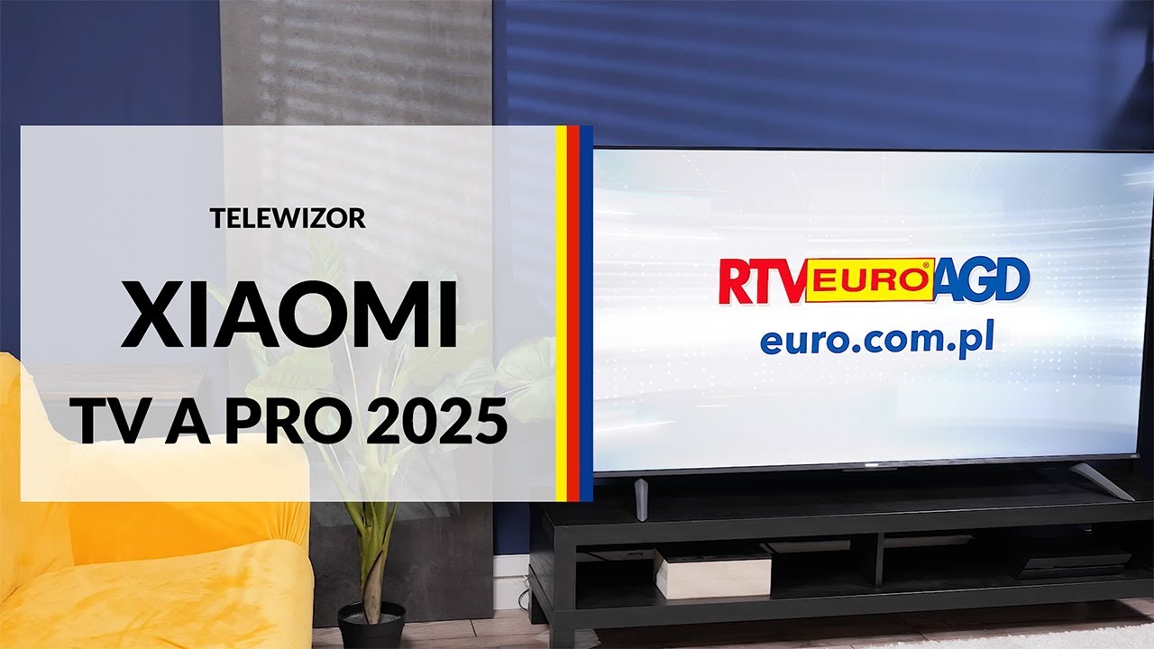Telewizor Xiaomi TV z serii A Pro 2025 &ndash; dane techniczne &ndash; RTV EURO AGD
