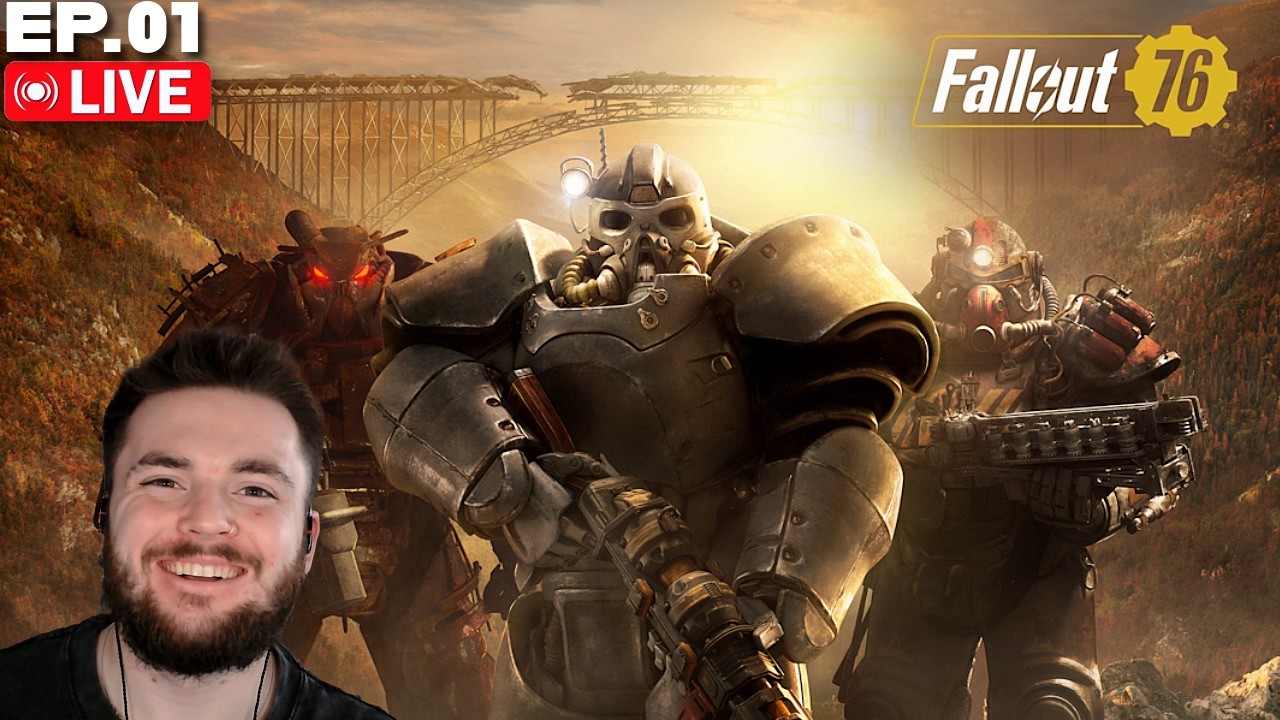 FALLOUT 76 WITH FRIENDS! / FIRST PLAYTHROUGH! / EP.01