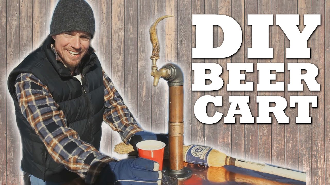How to Make a Mobile Beer Cart