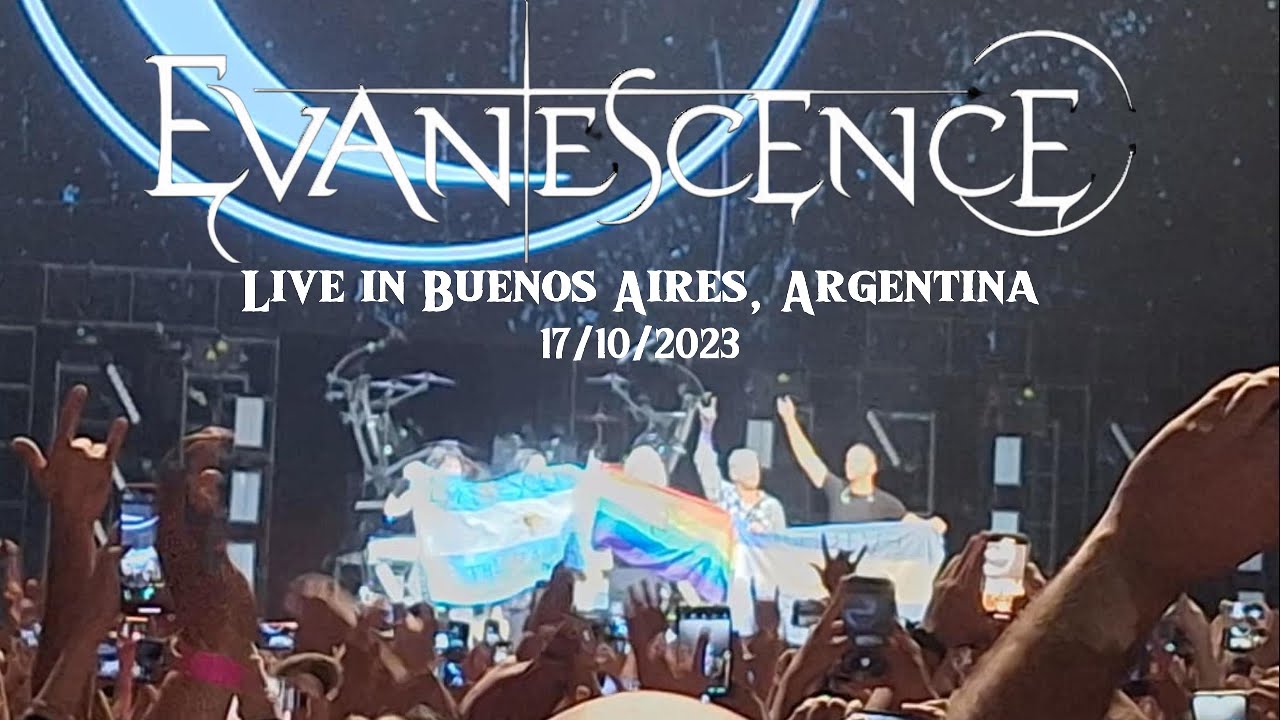 Evanescence: 20th Fallen Aniversary live performance - Buenos Aires, Argentina (17/10/2023)