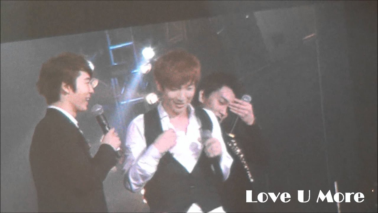 【Fancam】120204 SS4 Taiwan cute shout TeukHae