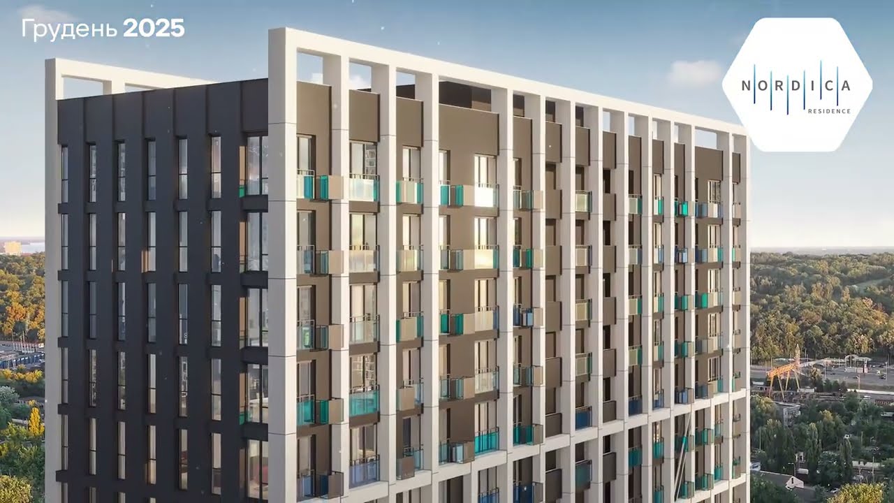 Хід будівництва другої та третьої черг ЖК Nordica Residence