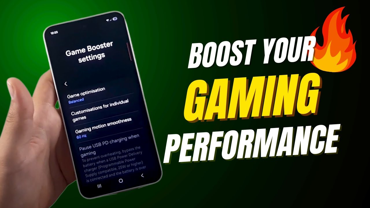 Samsung Game Booster &ndash; Boost FPS & Gaming Performance!