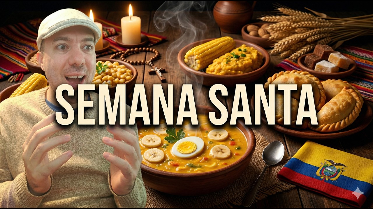 PROB&Eacute; la COMIDA de SEMANA SANTA en ECUADOR&hellip; y HAY COSAS BRUTALES