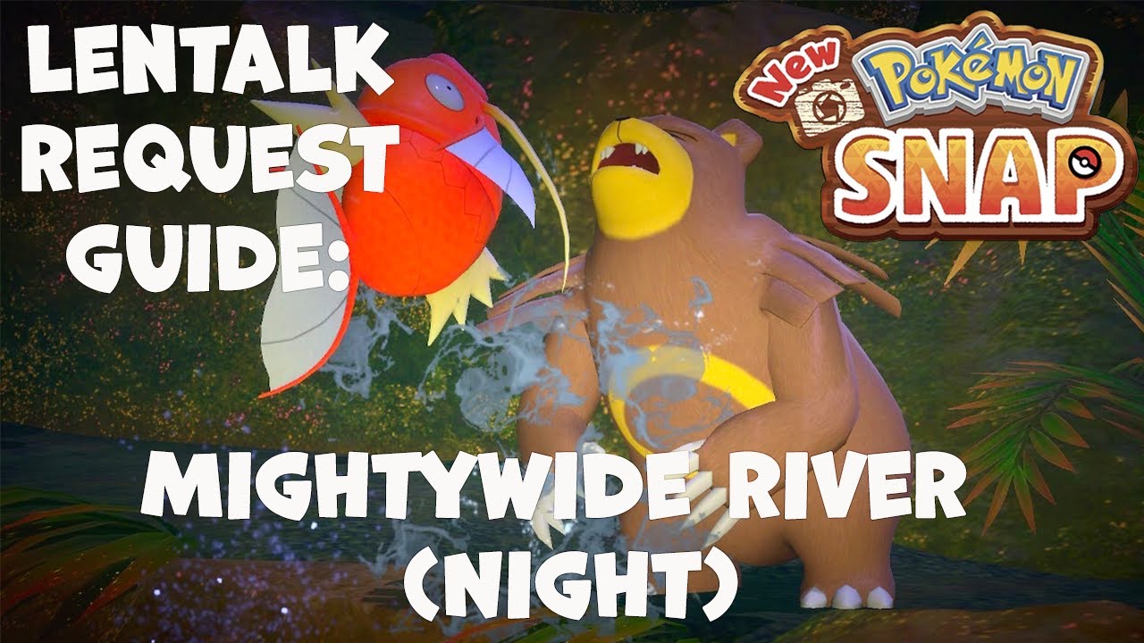 New Pokemon Snap! LenTalk Requests - Mightywide River (Night) SPEED RUN