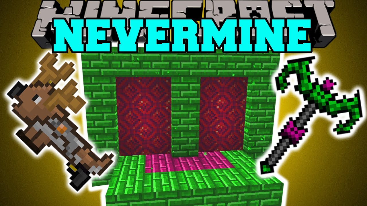 Minecraft: NEVERMINE MOD (14 DIMENSIONS OF PURE EPICNESS!) Mod Showcase