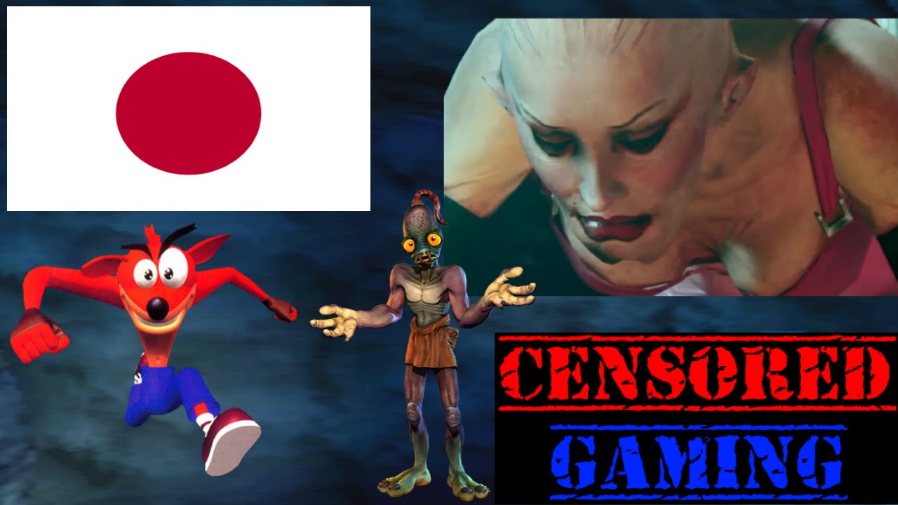 Japanese Video Game Censorship Vol. 2 - Censored Gaming Ft. Dazia Gaming