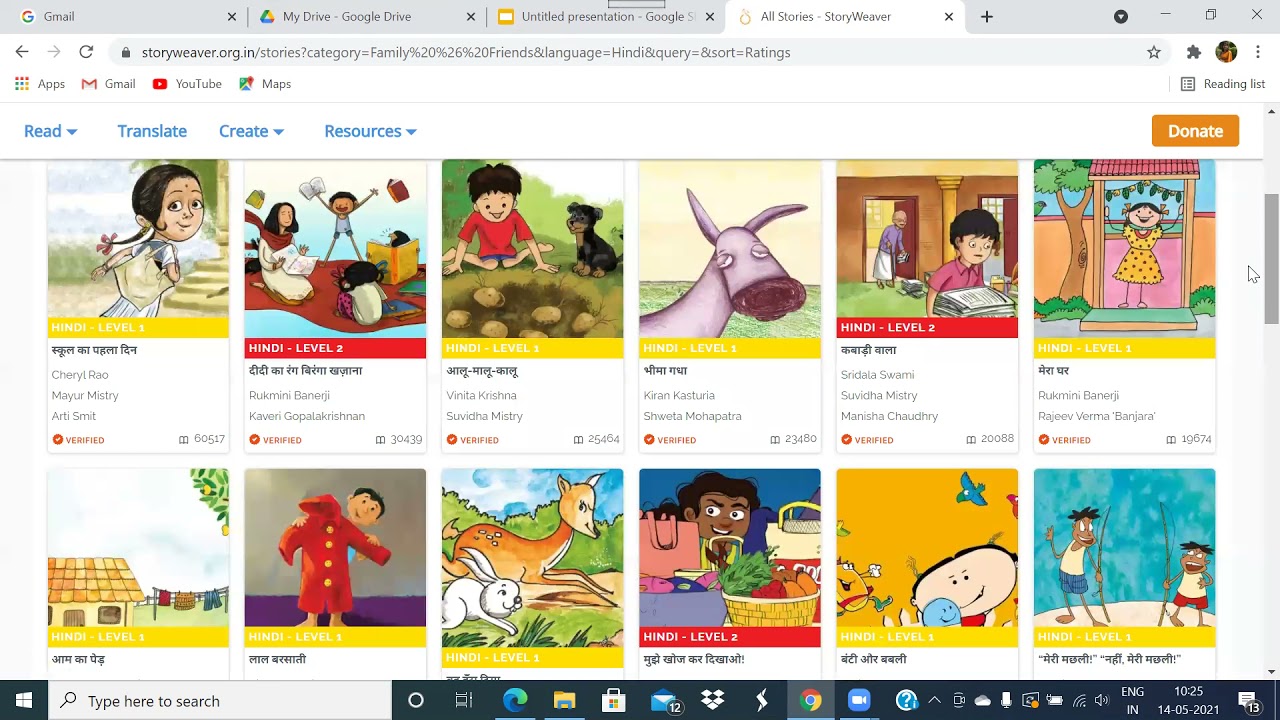 #Story Weaver , an easy to use platform to read, create, translate and publish stories.