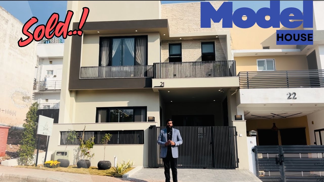 5 Marla Model House Tour | Bahria Enclave Sector H Islamabad | Modern Design & Luxury Finishing