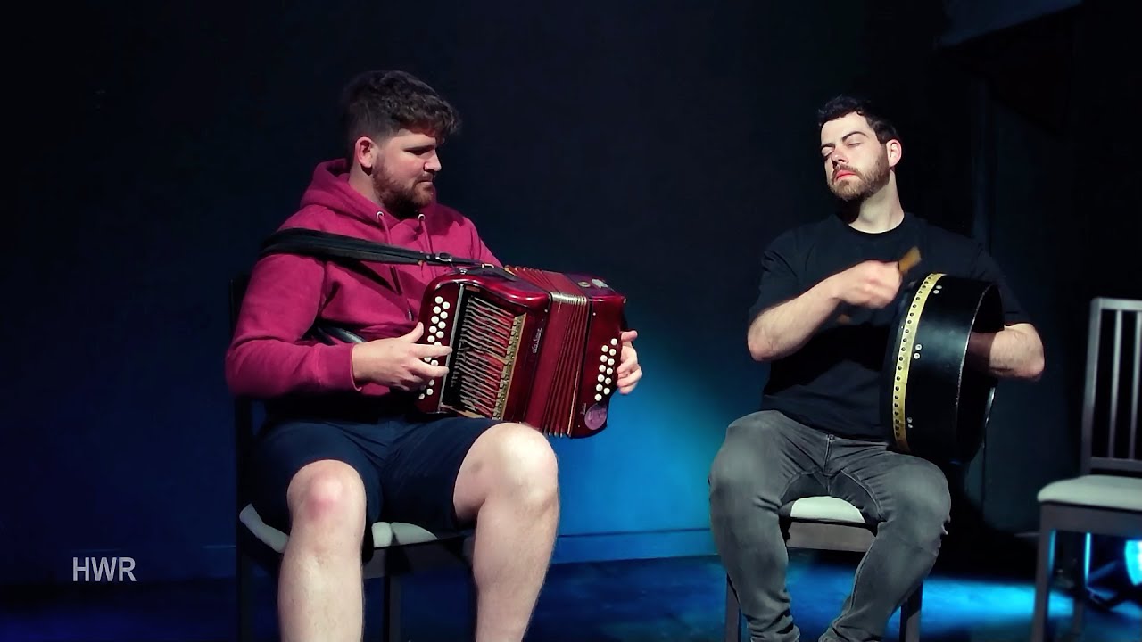 Paul McClure (1): bodhrán & Cormac O hAlmhain on accordion - Craiceann Bodhrán Festival 2024