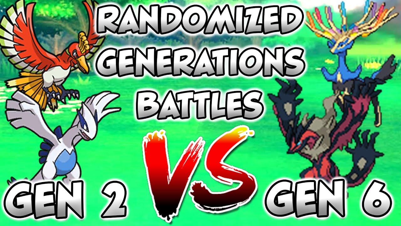 We Catch Randomized Pokemon From Different Generations Then We Battle! Gen 2 VS Gen 6