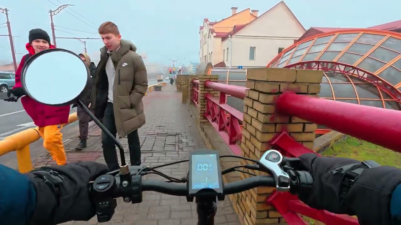Через туманный город на Wenbox F10