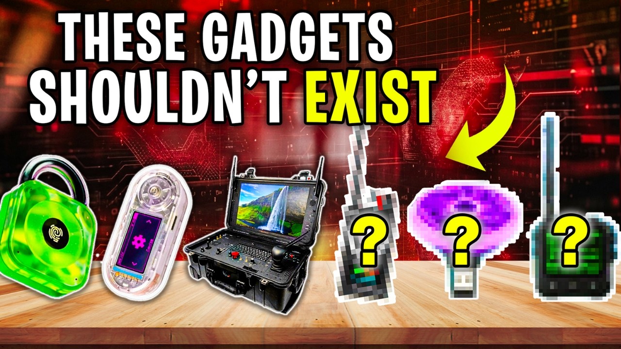 40 ILLEGAL DARK WEB Gadgets You Can SECRETLY Buy On Amazon