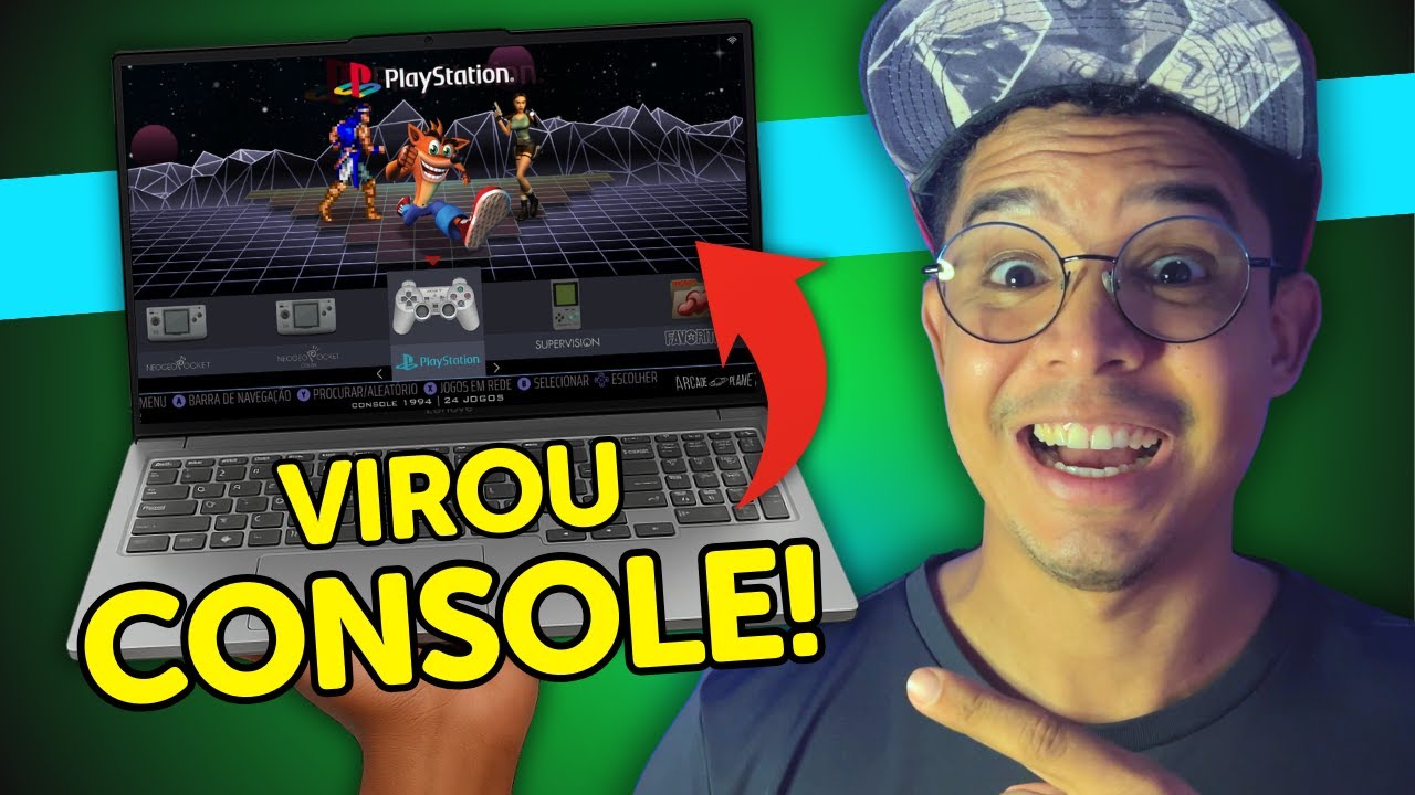 Transforme Seu NOTEBOOK VELHO Em Um Console Retr&ocirc; (Guia Batocera)!