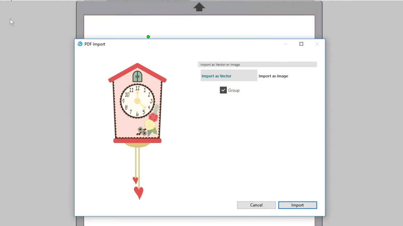 Import SVG and PDF files (Designer Edition Feature)