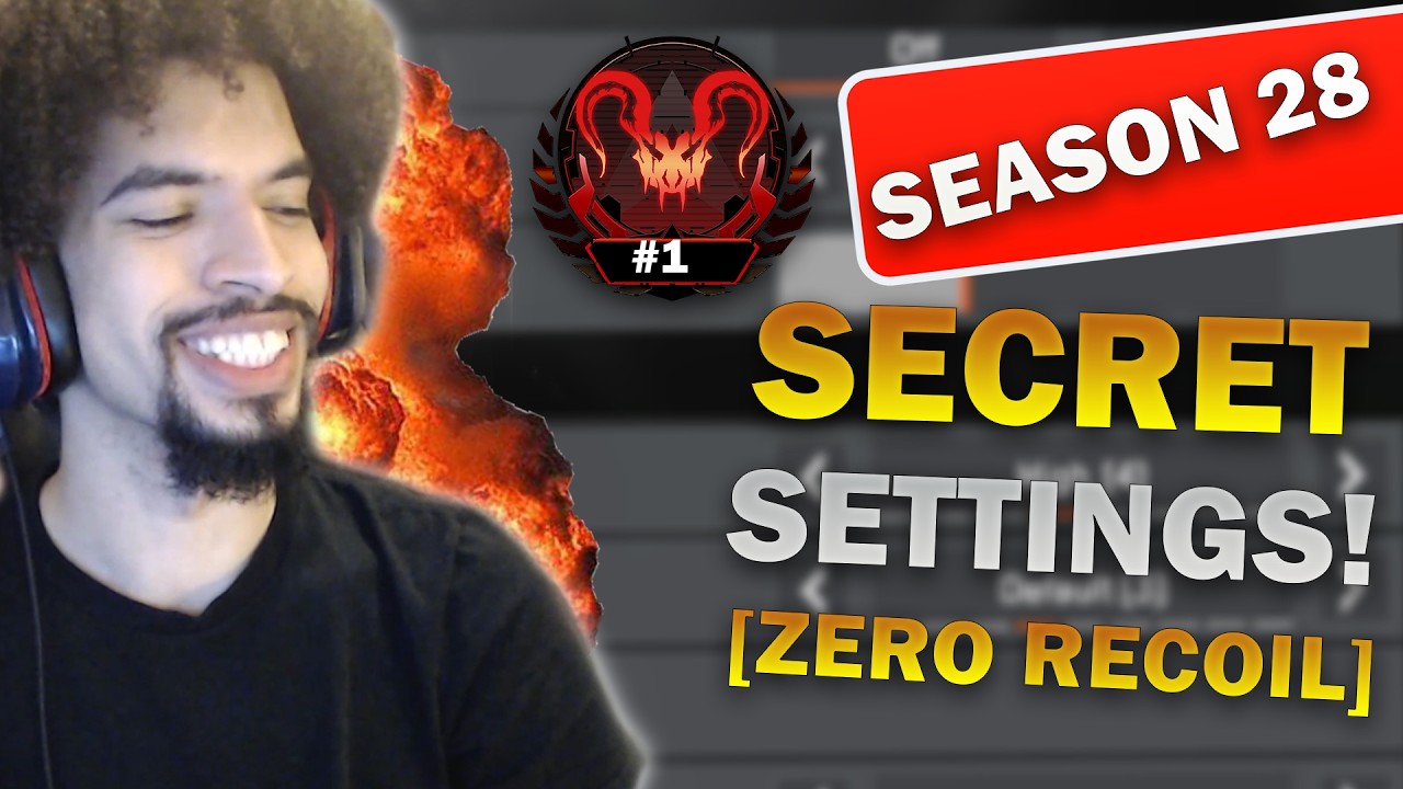 The SECRET BEST CONTROLLER SETTINGS For Season 28! ( Apex Legends PC PS5 XBOX)