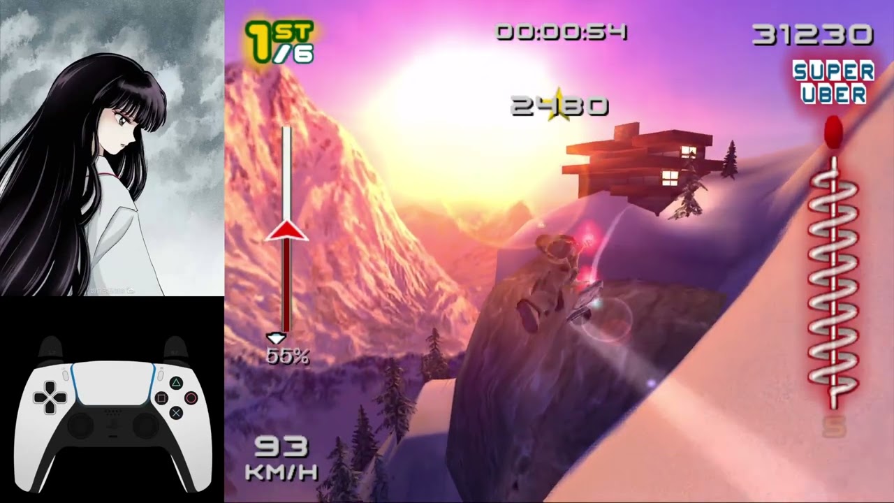 SSX 3 - Ruthless Ridge 1:43 (No Restrictions) WR Tie