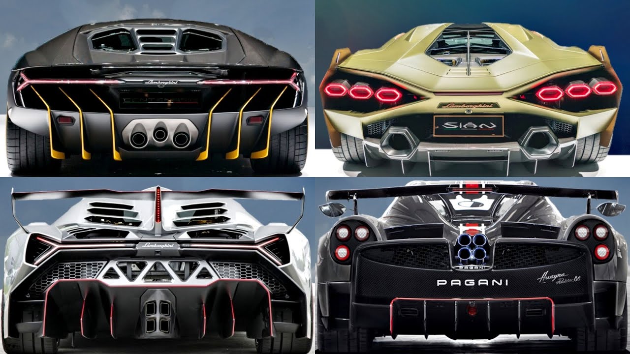Top 10 Beautiful Ultra Hypercars (2021) lamborghini sian, pagani huayra bc, gma t50. (review)
