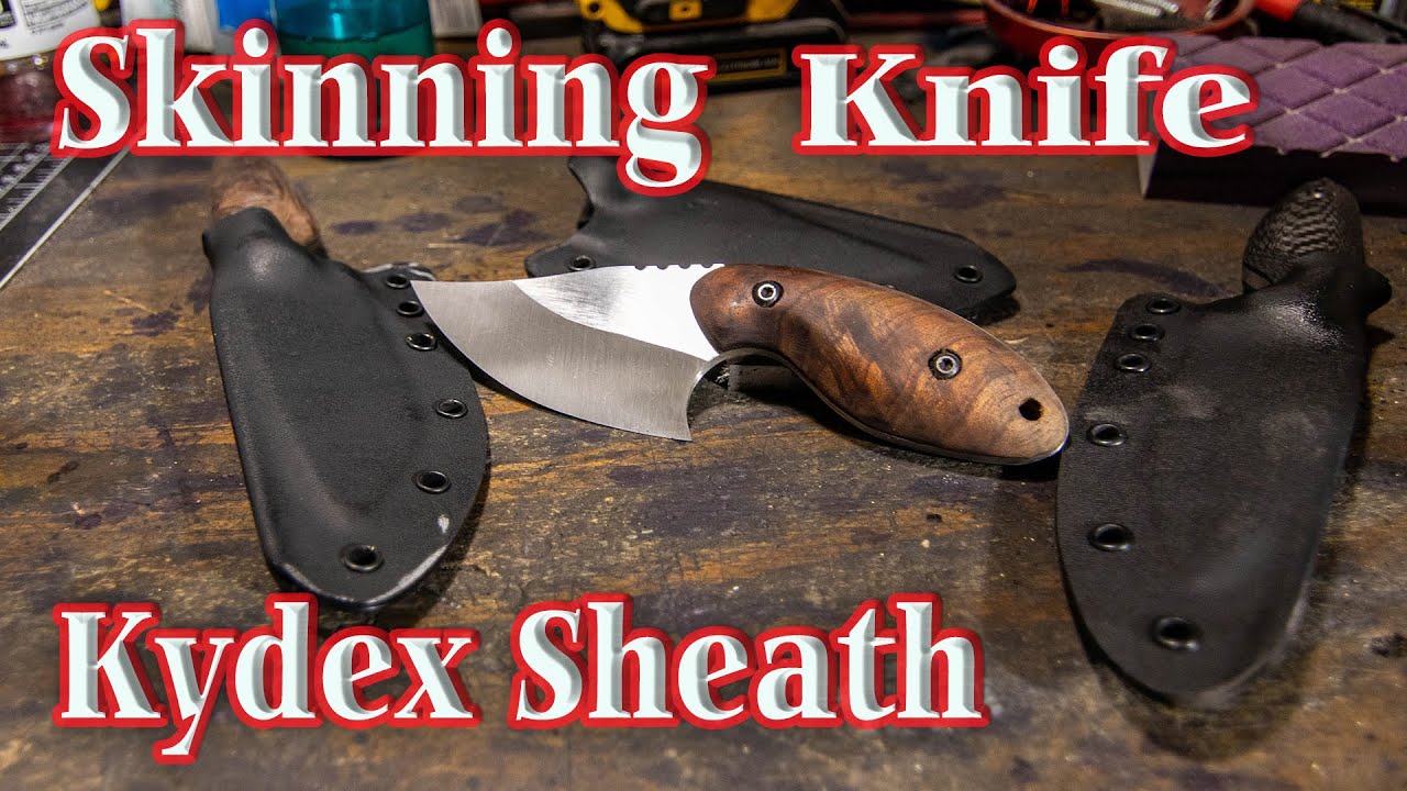 Skinning Knife - kydex sheath