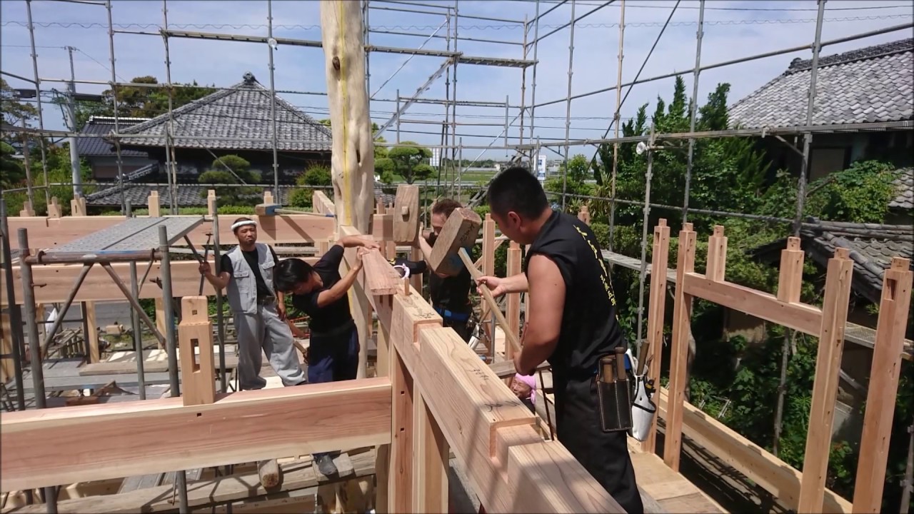 大五郎建設 2017年6月3日 館山市Ｓ様邸 建前第1日目