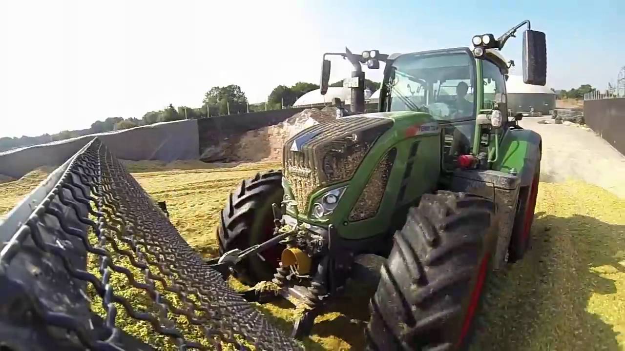 [GoPro] Mais schieben - BGA Eggolsheim | Fendt 720 Vario