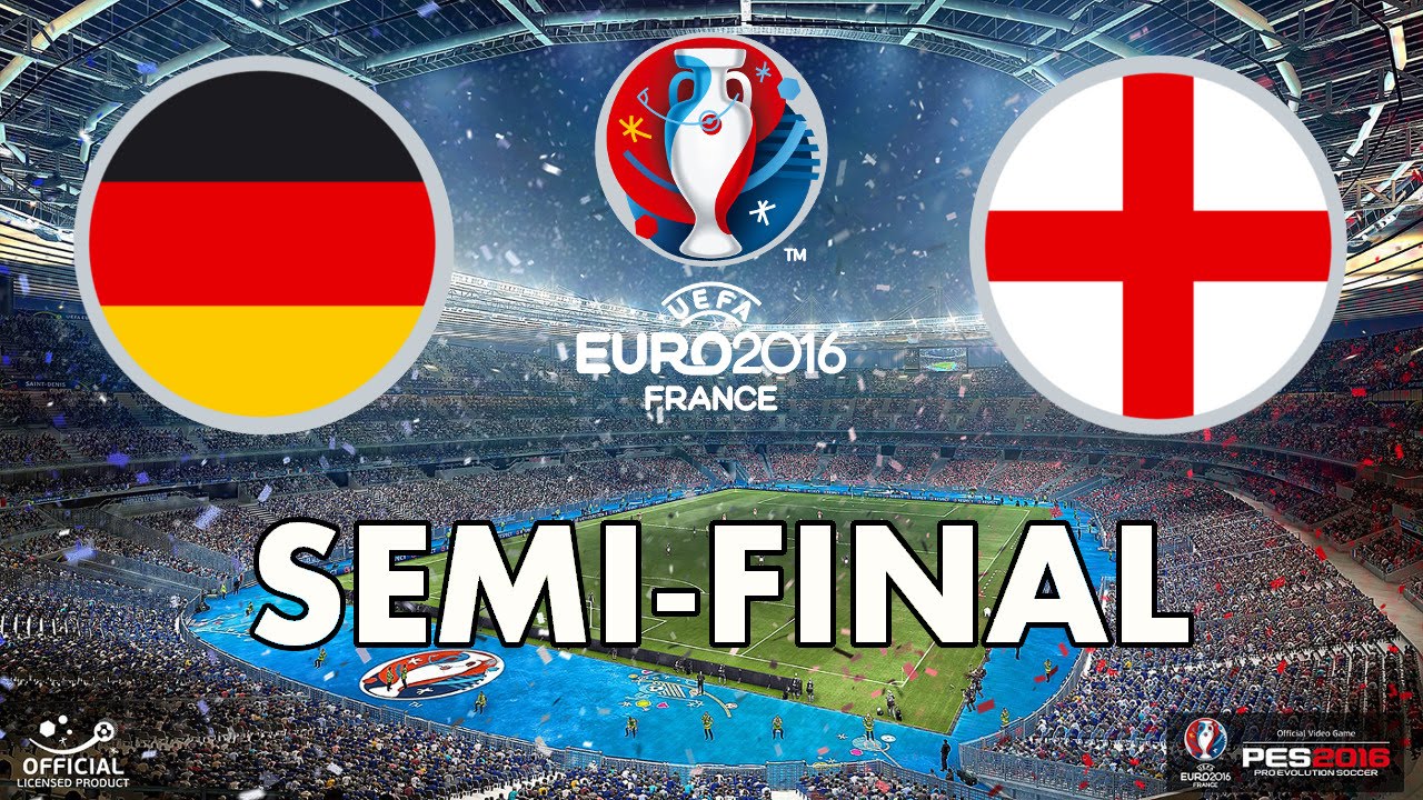 PES 2016 - EURO 2016 - Semi-final - Germany v England