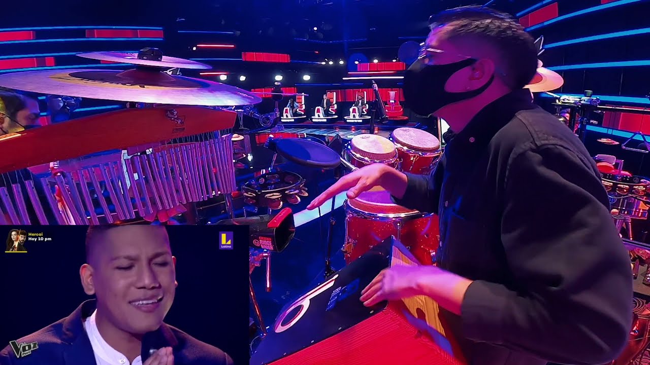 Aldair Sanchez - Cariño Bonito LA VOZ #DrumCam