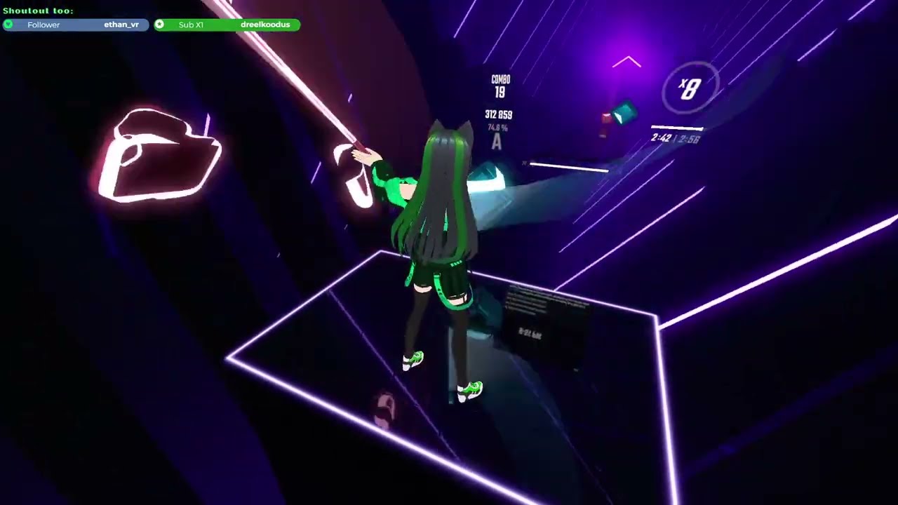 Beat Saber: sabering without scuff?
