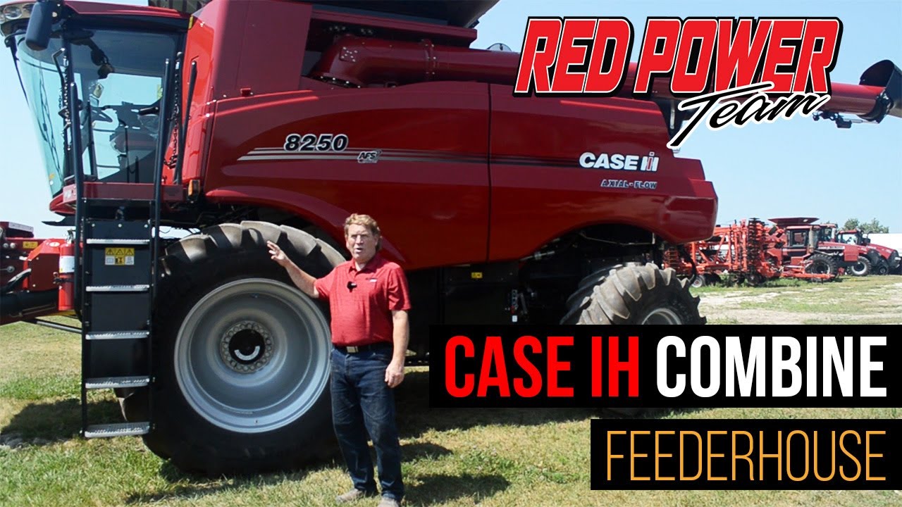 Case IH combine feederhouse adjustments similarities and differences - Red Power Team