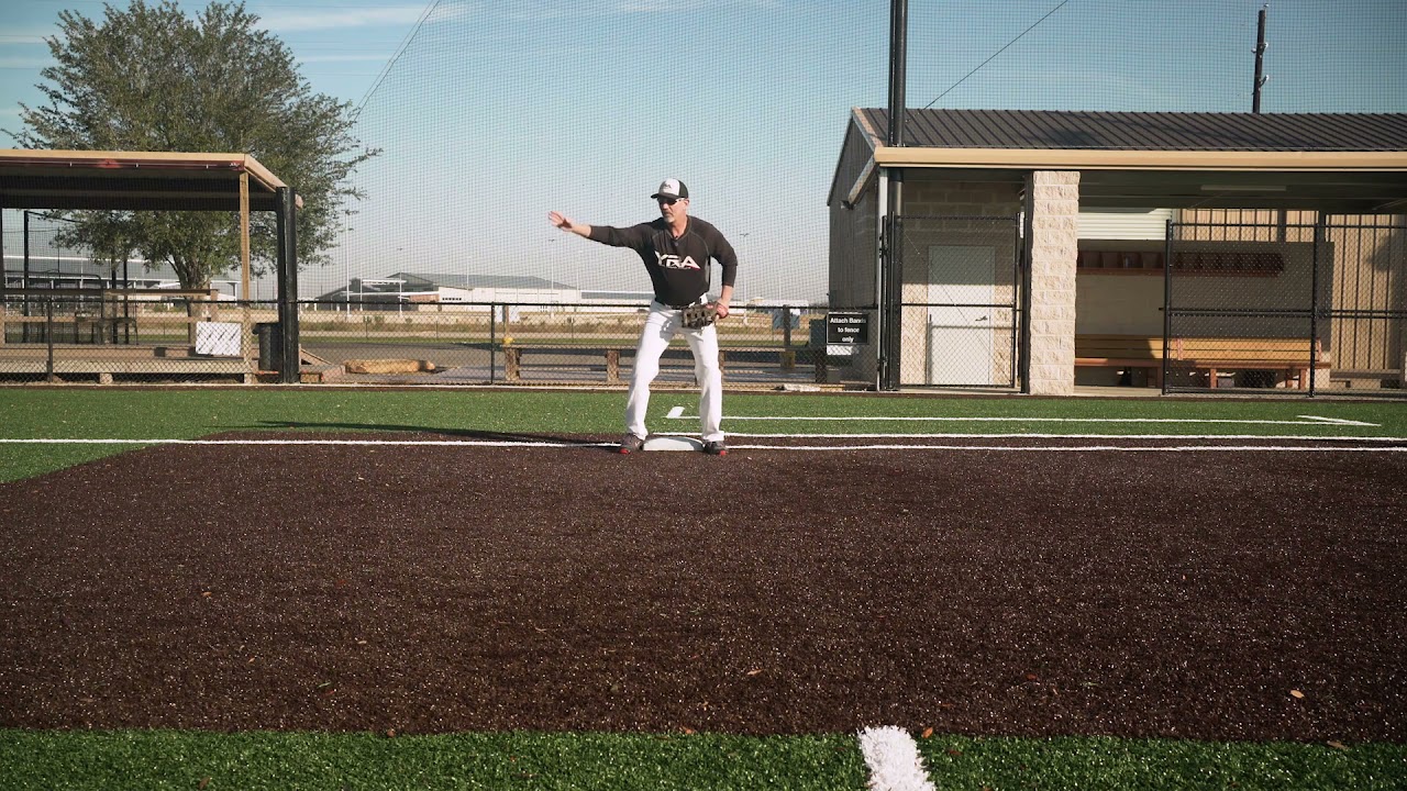 Baseball: 1st Base- Footwork at first base and receiving a throw