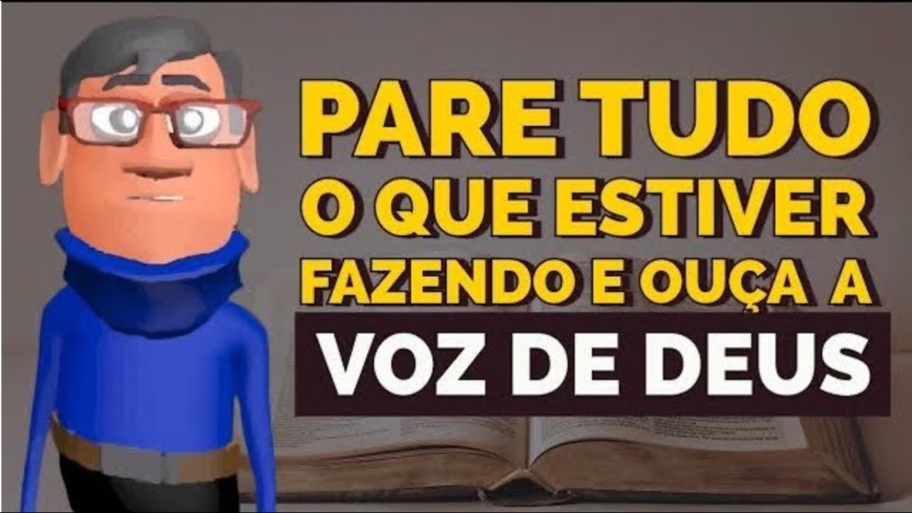 DEUS TE ESCOLHEU E TE UNGIU, TOME POSSE DA VITÓRIA -  MINUTO COM DEUS HOJE