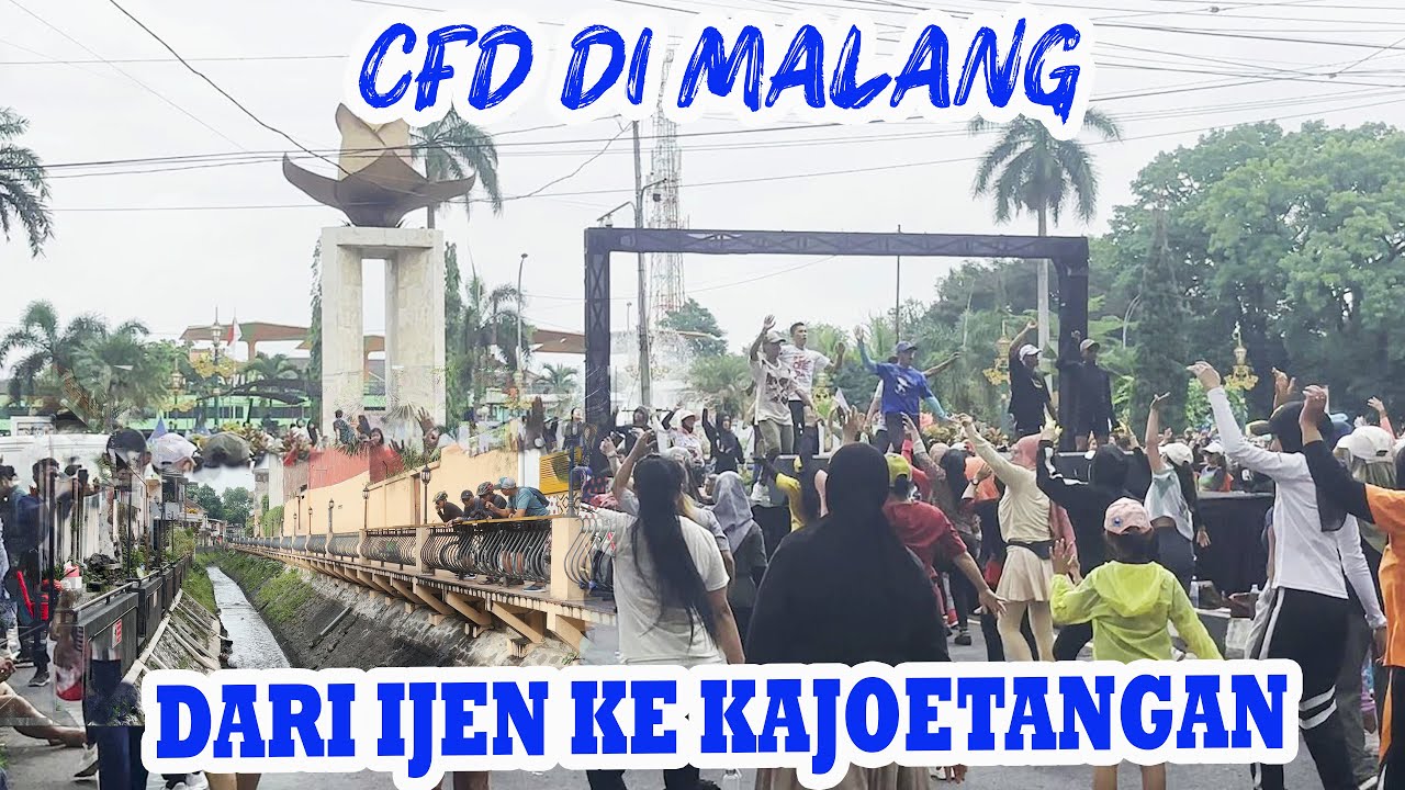 CFD Dari Jalan Ijen Sampai Kajoetangan Malang