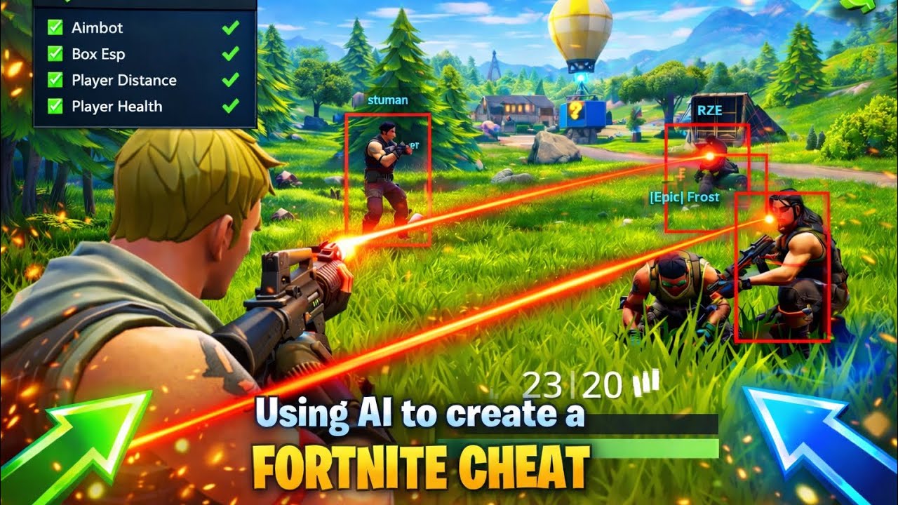 I Made a Fortnite Cheat Using AI&hellip; and It Actually Works