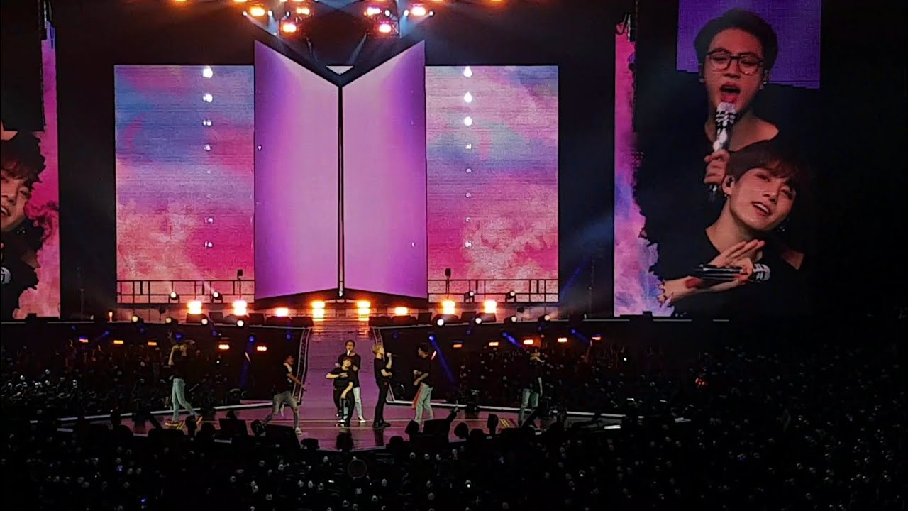 181010 Answer : Love Myself and BTS leaving the stage | Love Yourself Tour in London (Day 2)