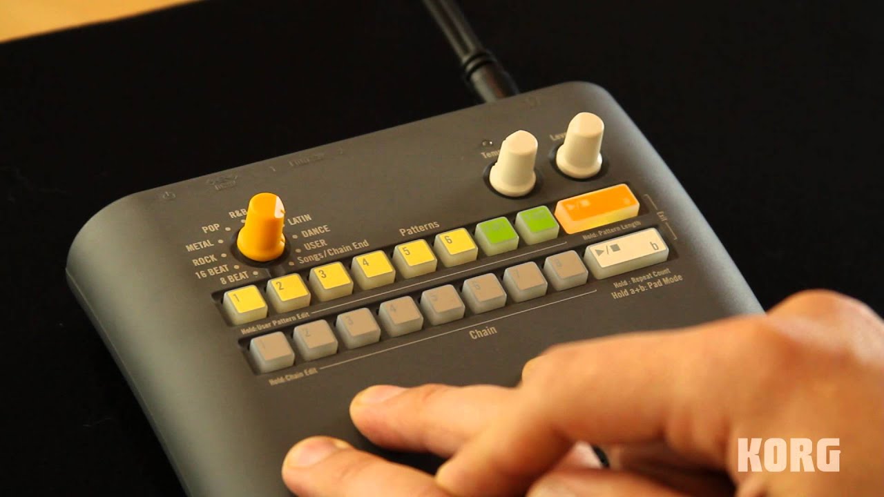 KR Mini: Energize your practices and performances with diverse rhythm patterns!
