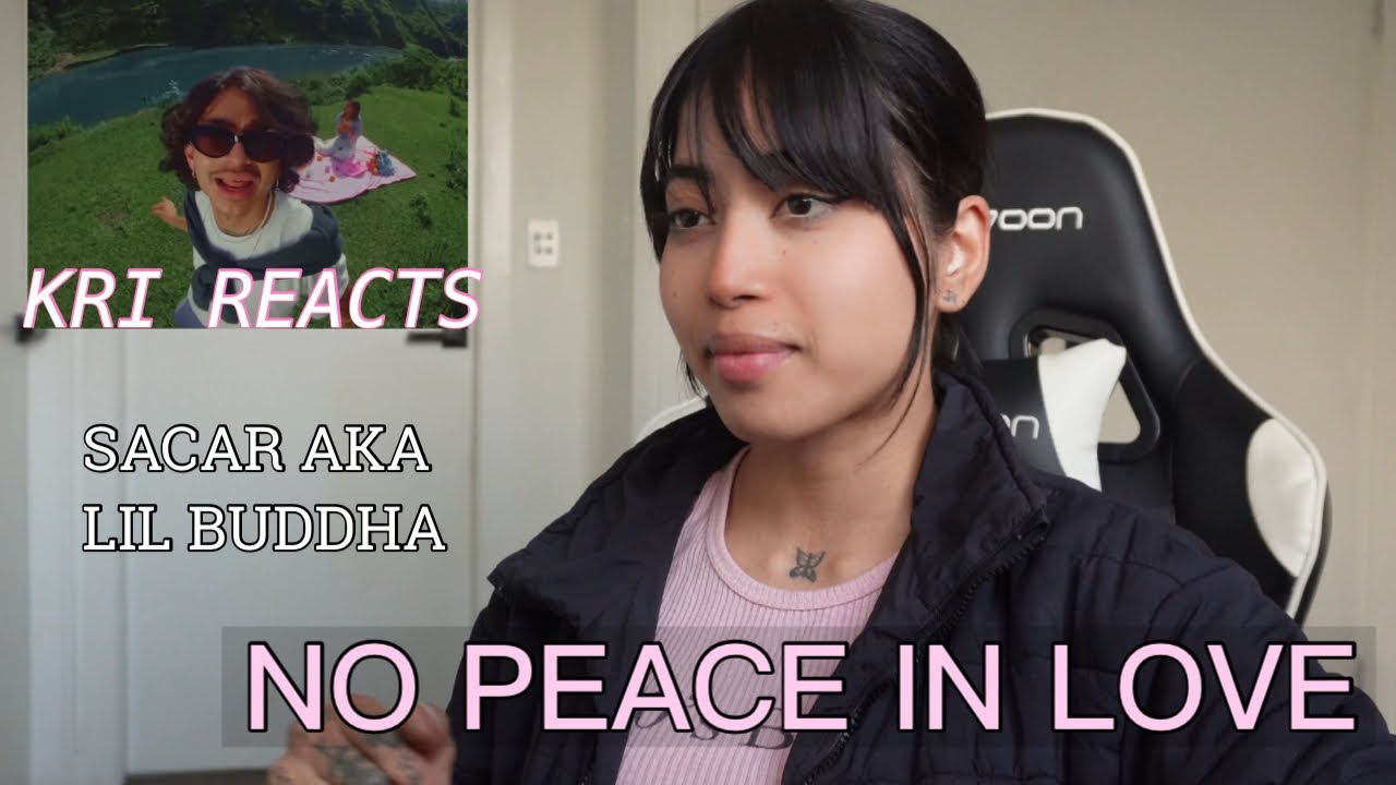 Реакция Кри на песню NO PEACE IN LOVE от Sacar, он же Lil Buddha, при участии Starboy Virgin