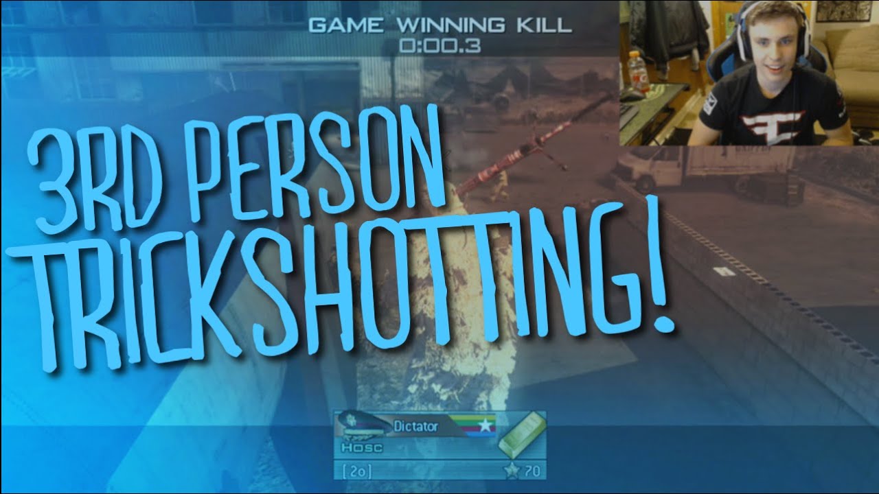 LADDERSTALL HITMARKER! (3RD PERSON TRICKSHOTTING)