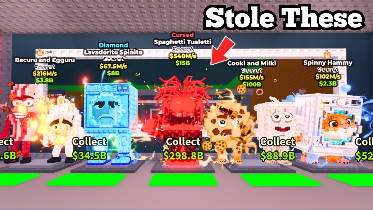 My Most UNREAL PVP Steals Today In Roblox Steal a Brainrot..