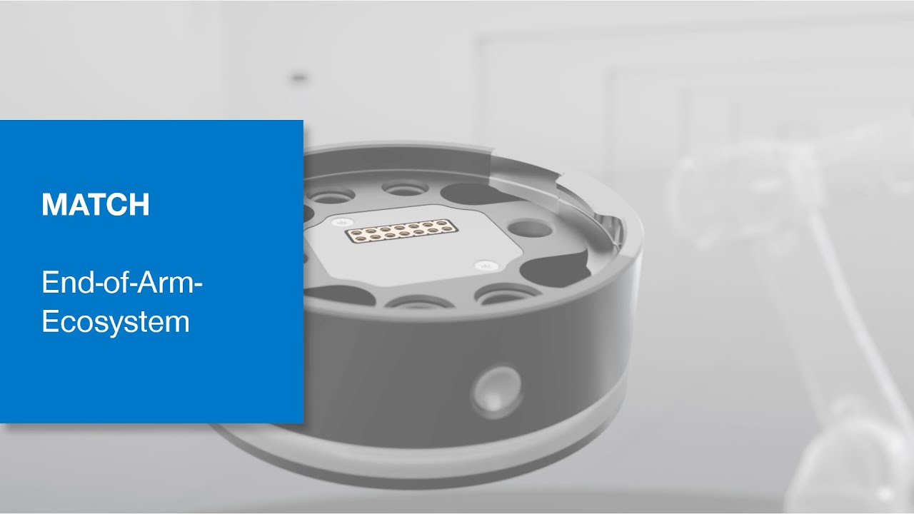 MATCH - new multi-functional end-of-arm platform from Zimmer Group and Schmalz